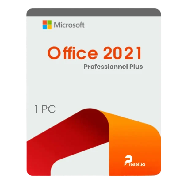 Office 2021 Professionnel Plus (Perpétuel)