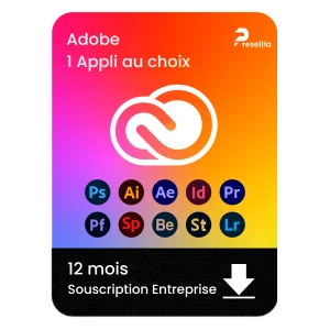 Souscription Adobe | 1 Appli 12 mois