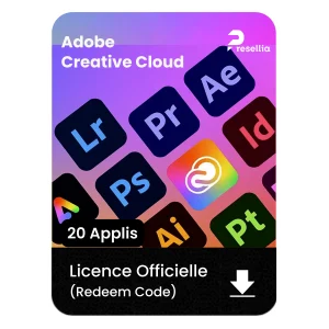 Adobe Creative Cloud | Redeem Code Officiel (20+ Applis)