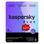 Kaspersky Plus (4 appareils | 1 an)