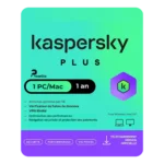 Kaspersky Plus (1 PC/Mac | 1 an)