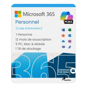 Microsoft 365 Personnel (12 mois)