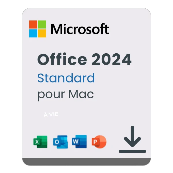 Office 2024 Standard (Mac, Perpétuel)