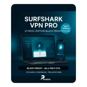 Surfshark VPN Pro (27 Mois | Édition Black Friday)