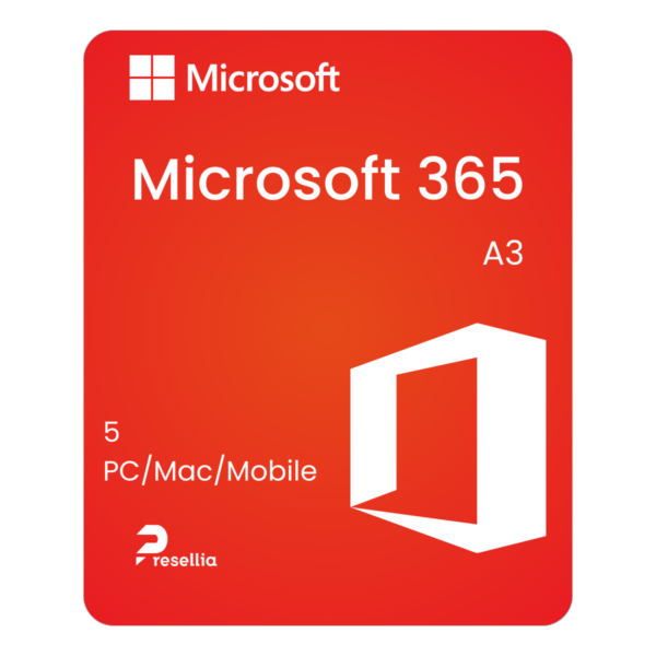 Compte Microsoft 365 A3