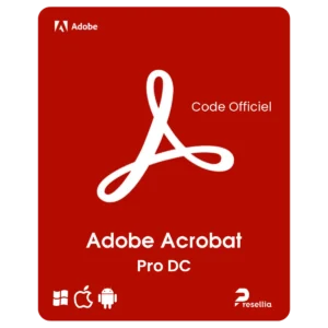 Adobe Acrobat Pro — Code Redeem Officiel (1 an)