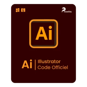 Adobe Illustrator — Code Redeem Officiel (12 mois)