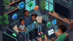Guide complet pas a pas pour partager son abonnement Microsoft 365 Famille avec representation africaine
