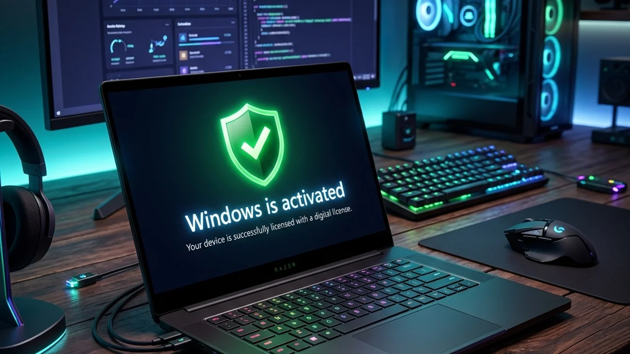 Comment enlever filigrane Activer Windows 10 et Windows 11 avec cle officielle