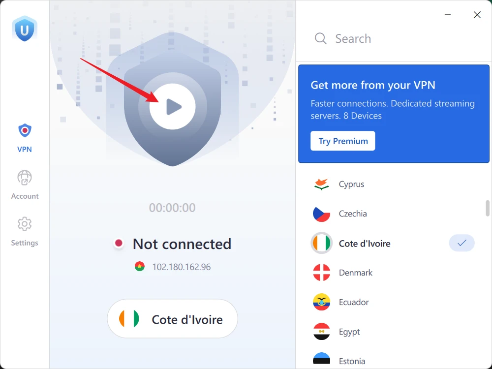 Déconnexion d'Urban VPN une fois l'antivirus Kaspersky activé