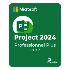 Microsoft Project 2024 Professionnel Plus LTSC — Licence à vie (1 PC)