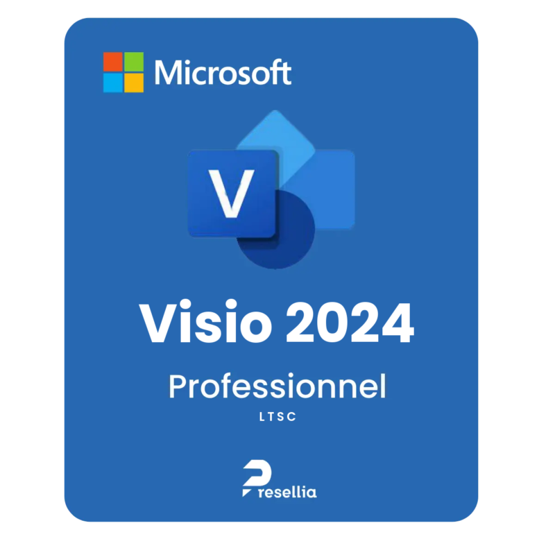 Microsoft Visio 2024 Professionnel LTSC — Licence à vie (1 PC) Microsoft Visio 2024 Professionnel LTSC — Licence à vie (1 PC)