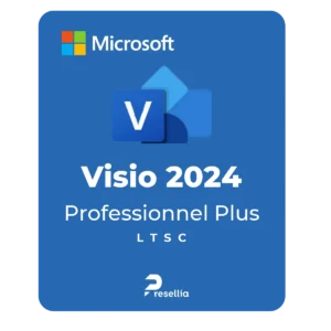 Microsoft Visio 2024 Professionnel Plus LTSC — Licence à vie (1 PC)