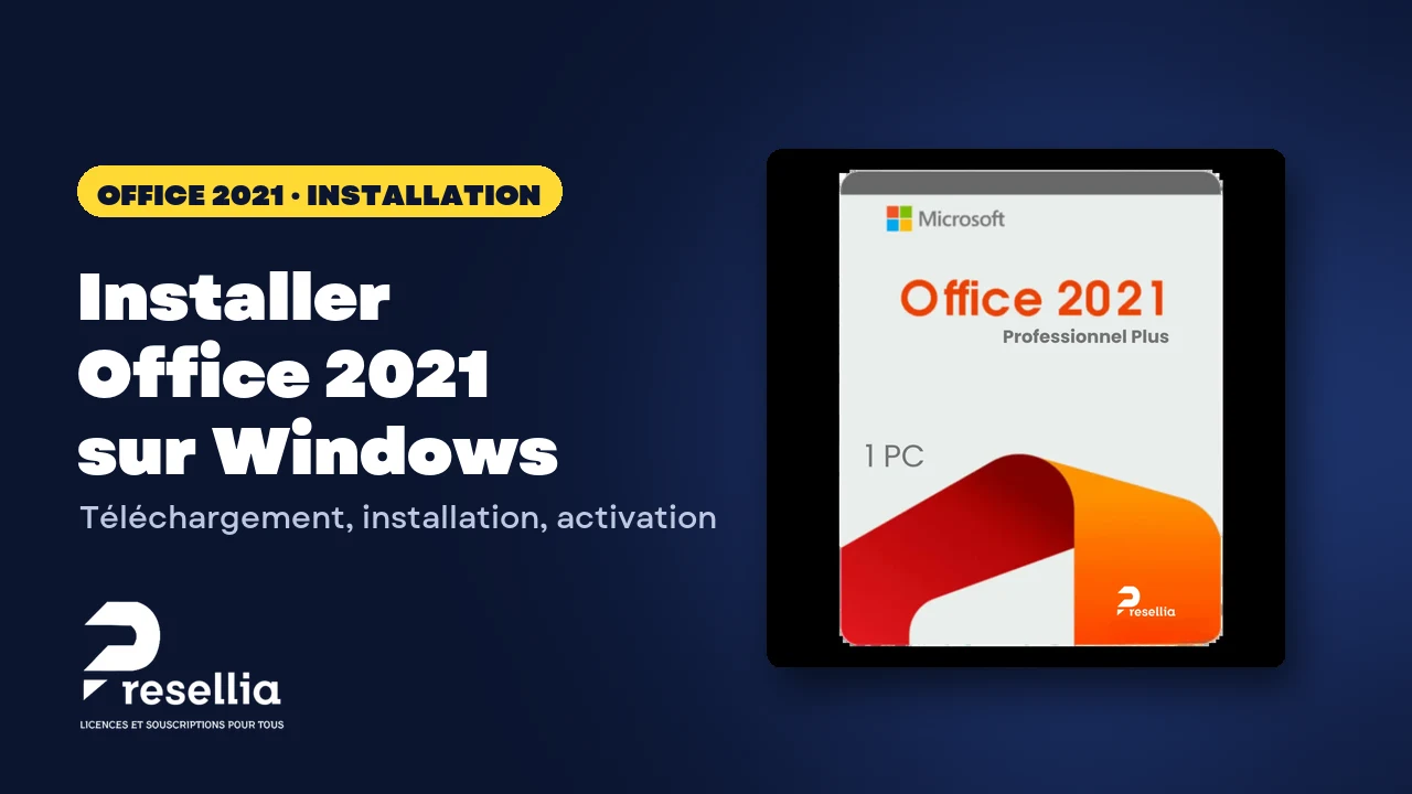 Boîte Microsoft Office 2021 Professionnel Plus