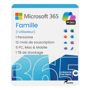 Microsoft 365 Famille — 1 Utilisateur